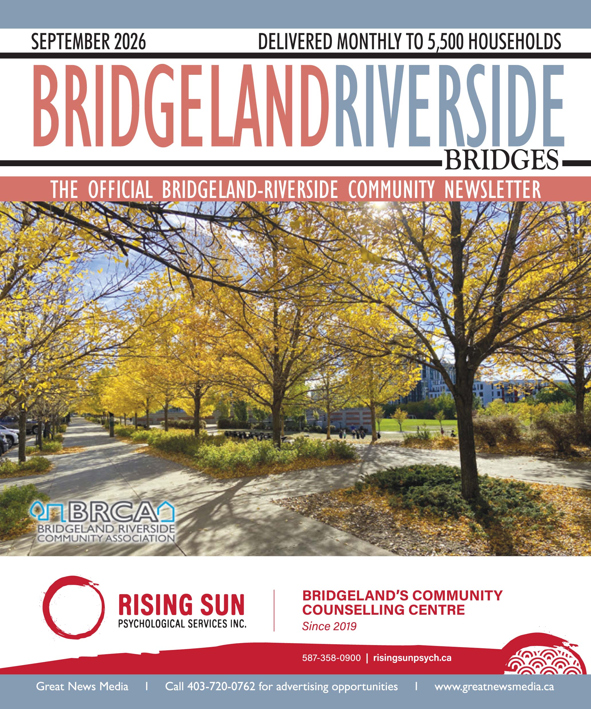 September Bridgeland Riverside Bridges