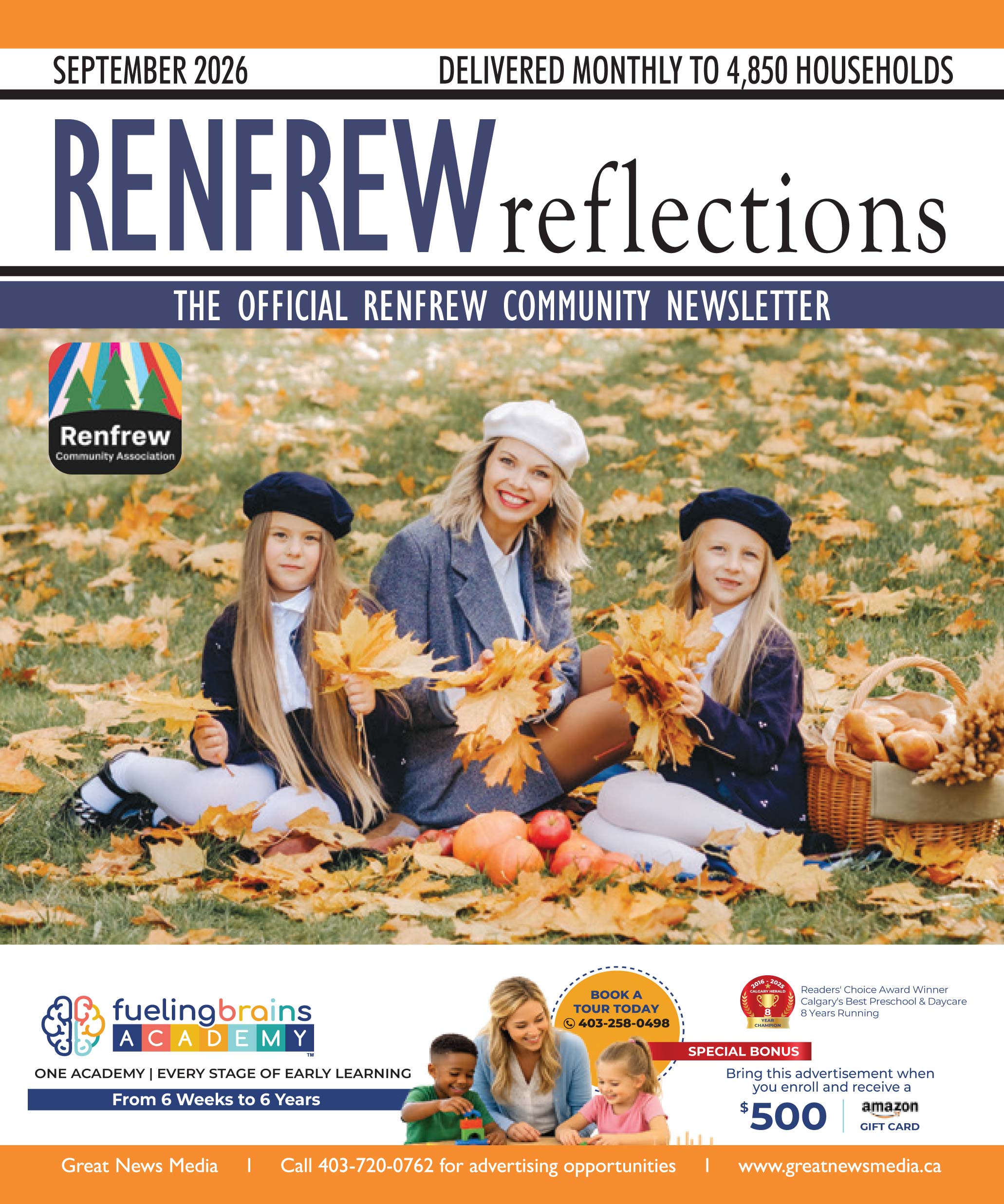 September Renfrew Reflections