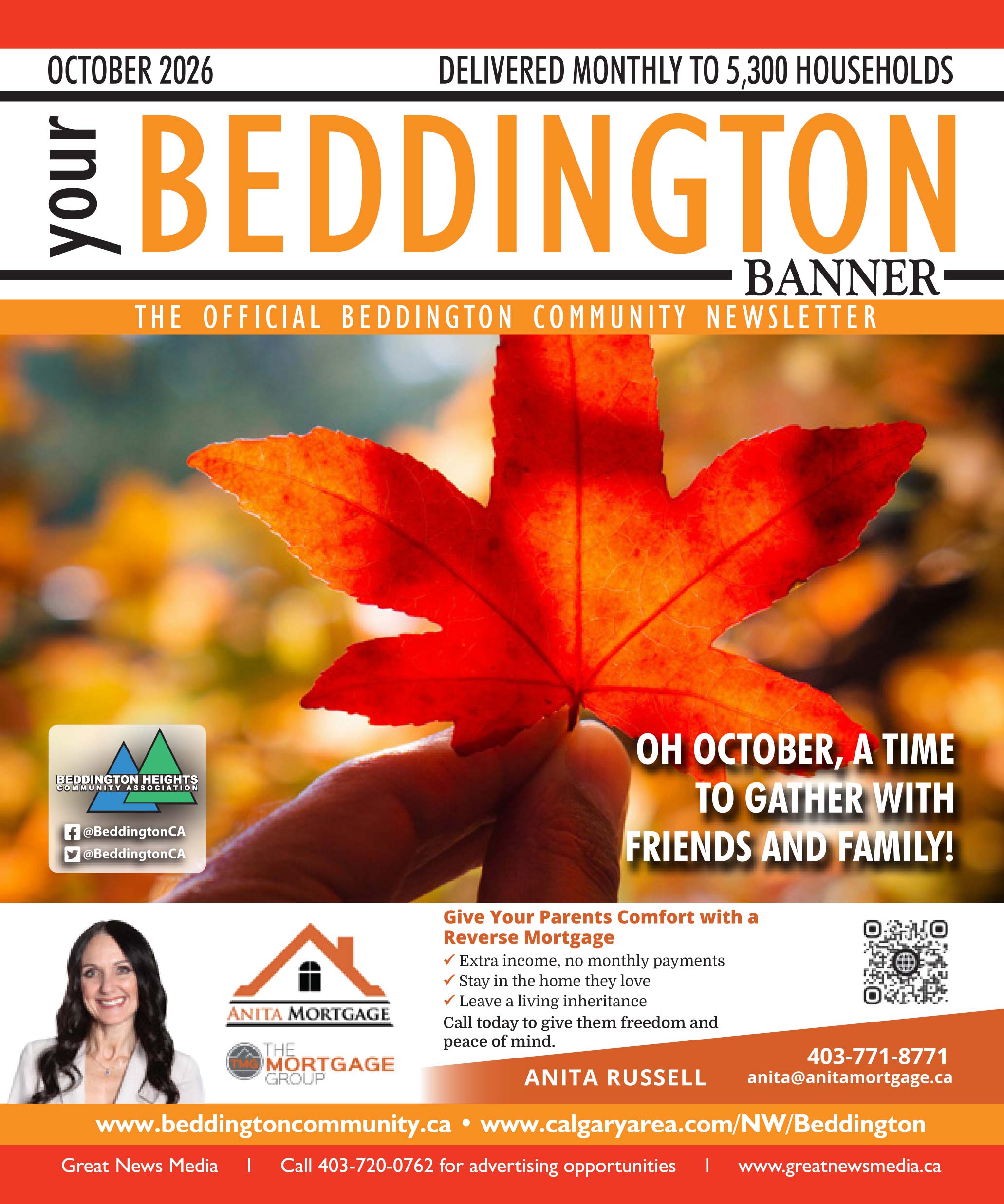 October Beddington Banner