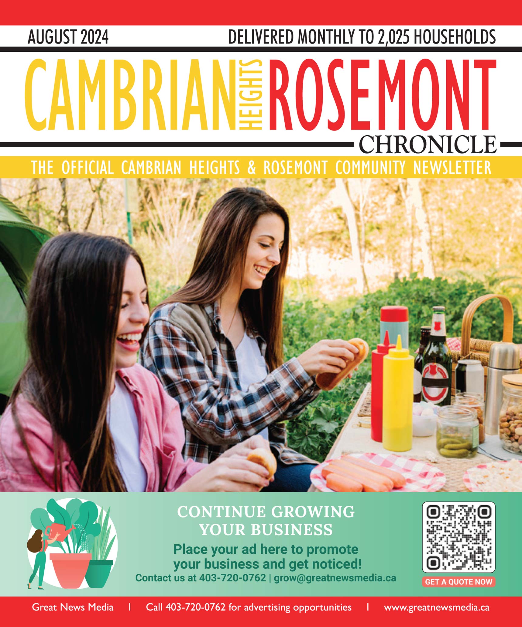 August  Cambrian Heights Rosemont Chronicle