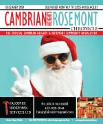 December  Cambrian Heights Rosemont Chronicle