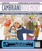 January  Cambrian Heights Rosemont Chronicle