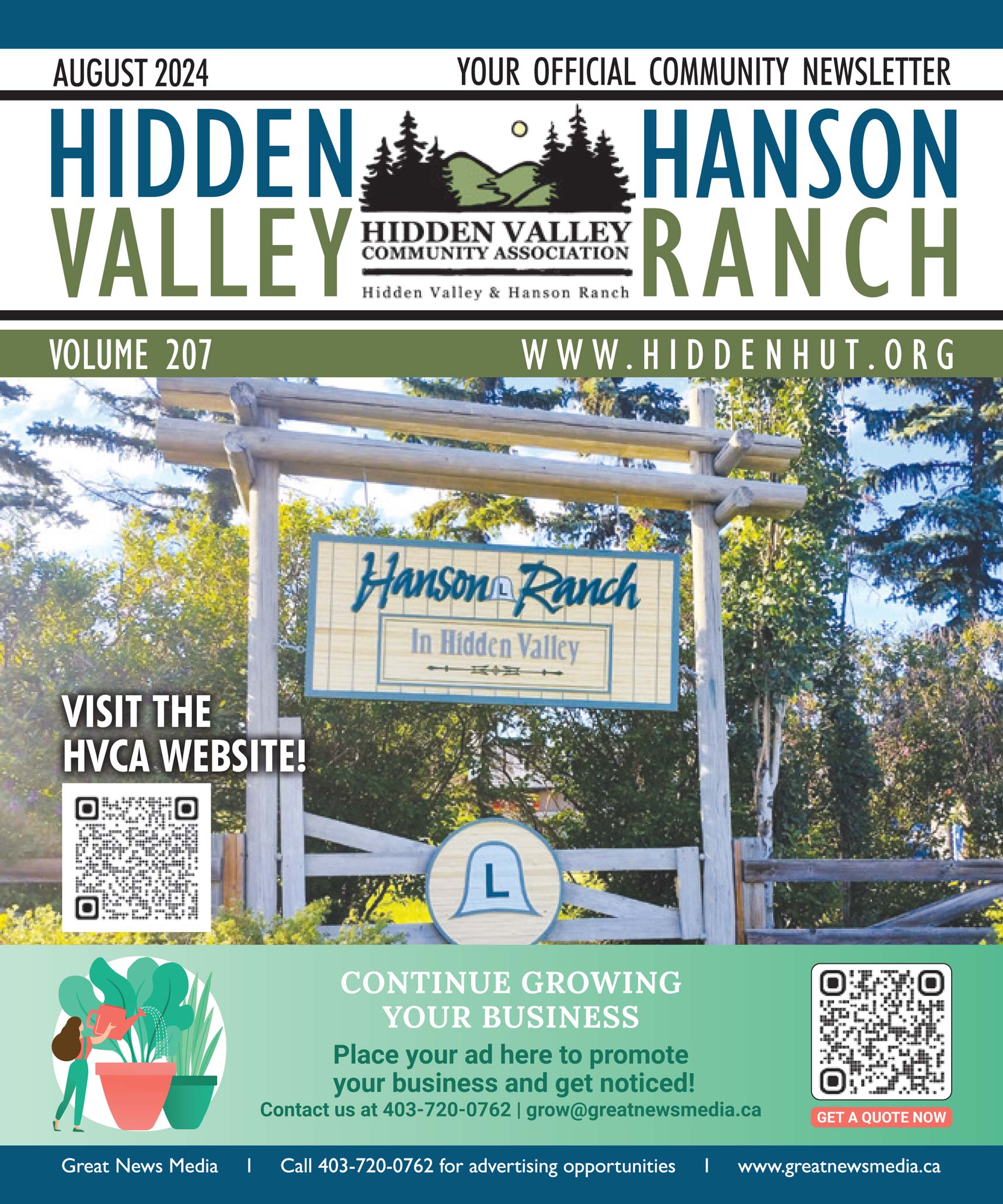 August  Hidden Valley Hanson Ranch