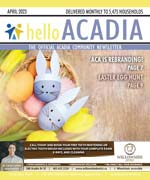 April Hello Acadia