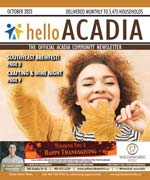 October  Hello Acadia