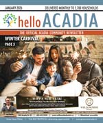 January Hello Acadia