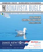 November  Lake Bonavista Bugle