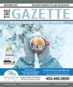 November  Gazette (McKenzie Lake)