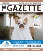 October  Gazette (McKenzie Lake)