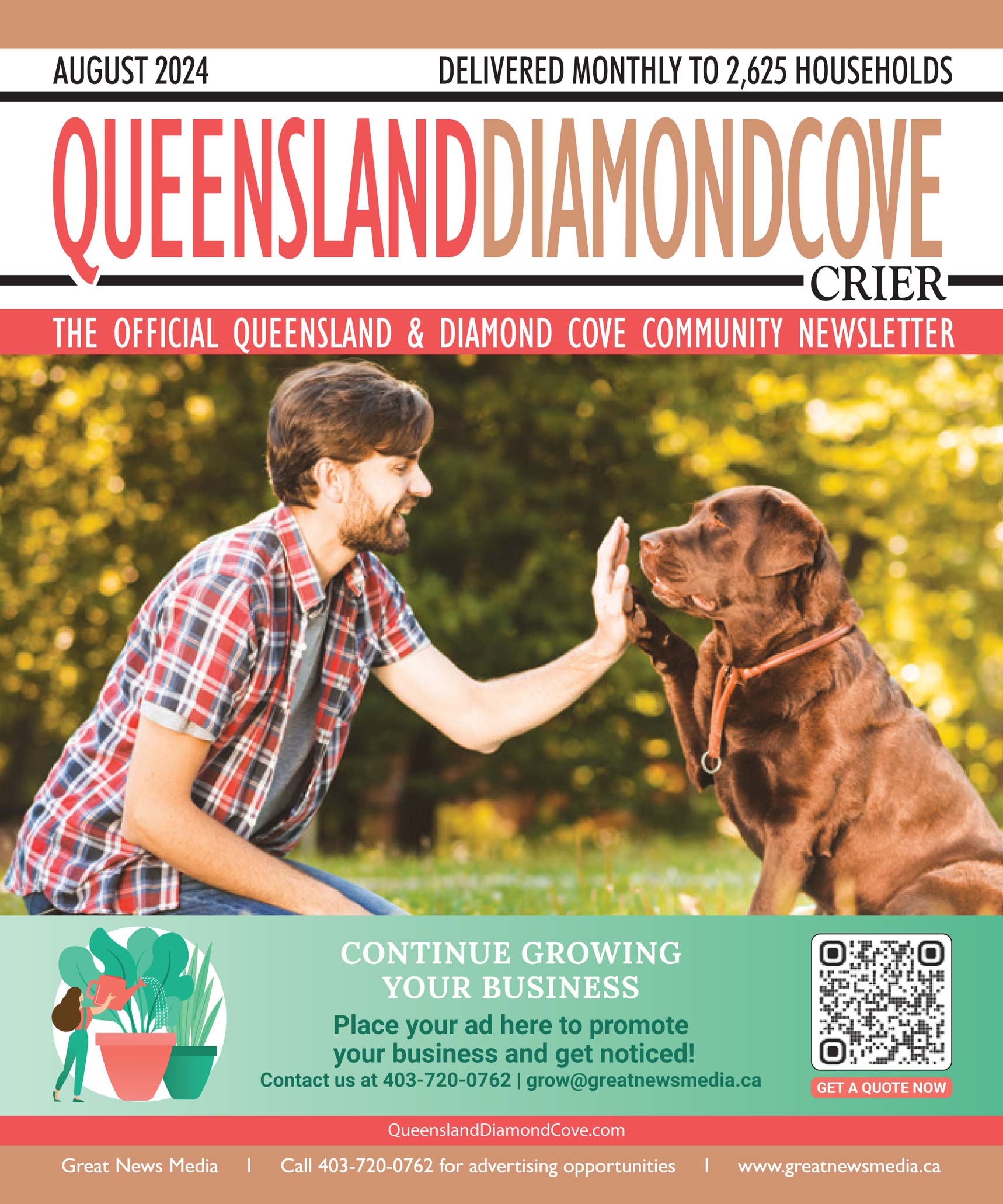 August  Queensland Diamond Cove Crier