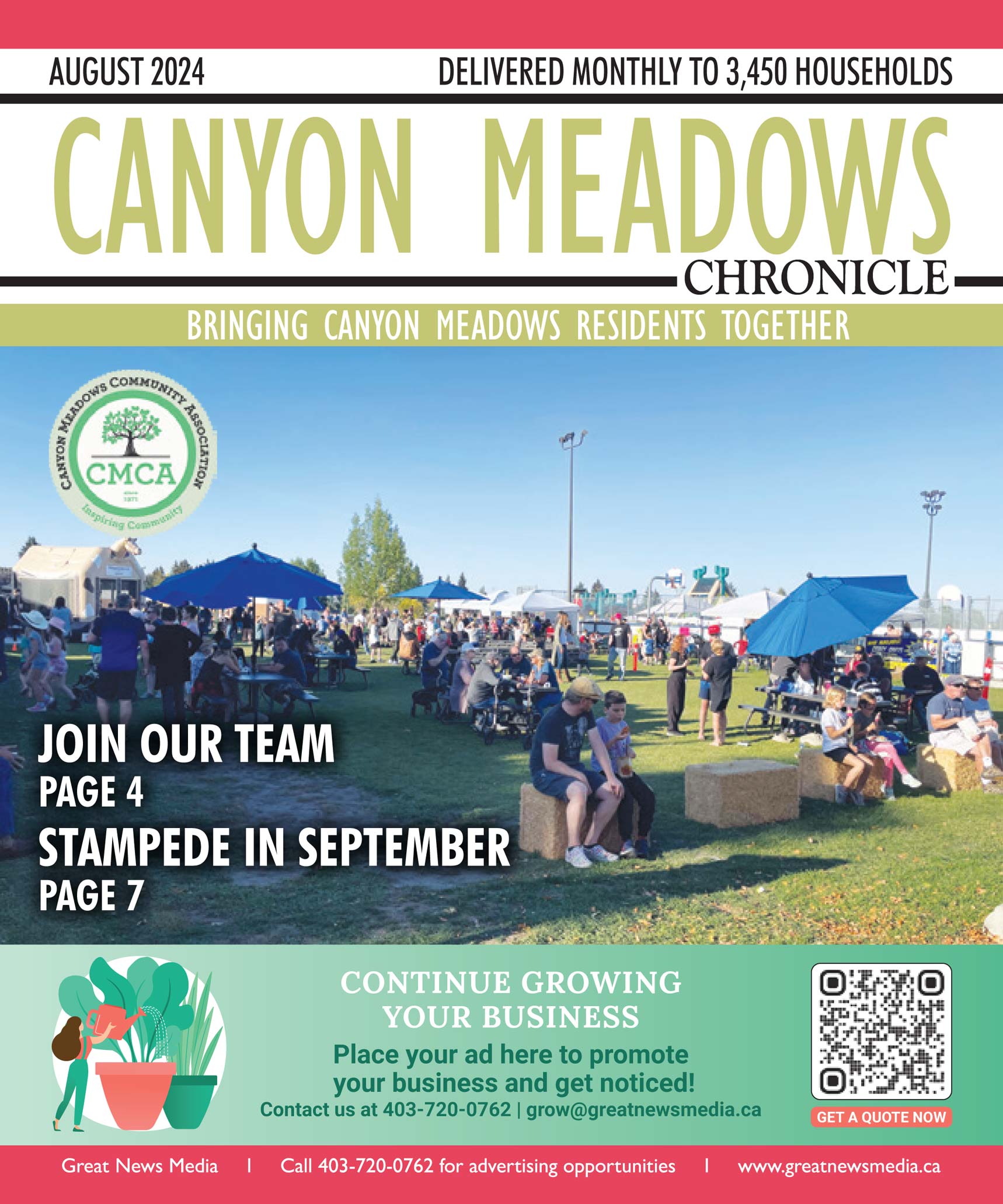 August  Canyon Meadows Chronicle