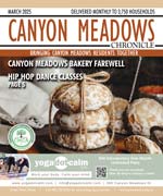 March  Canyon Meadows Chronicle