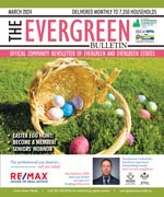 March  Evergreen Bulletin