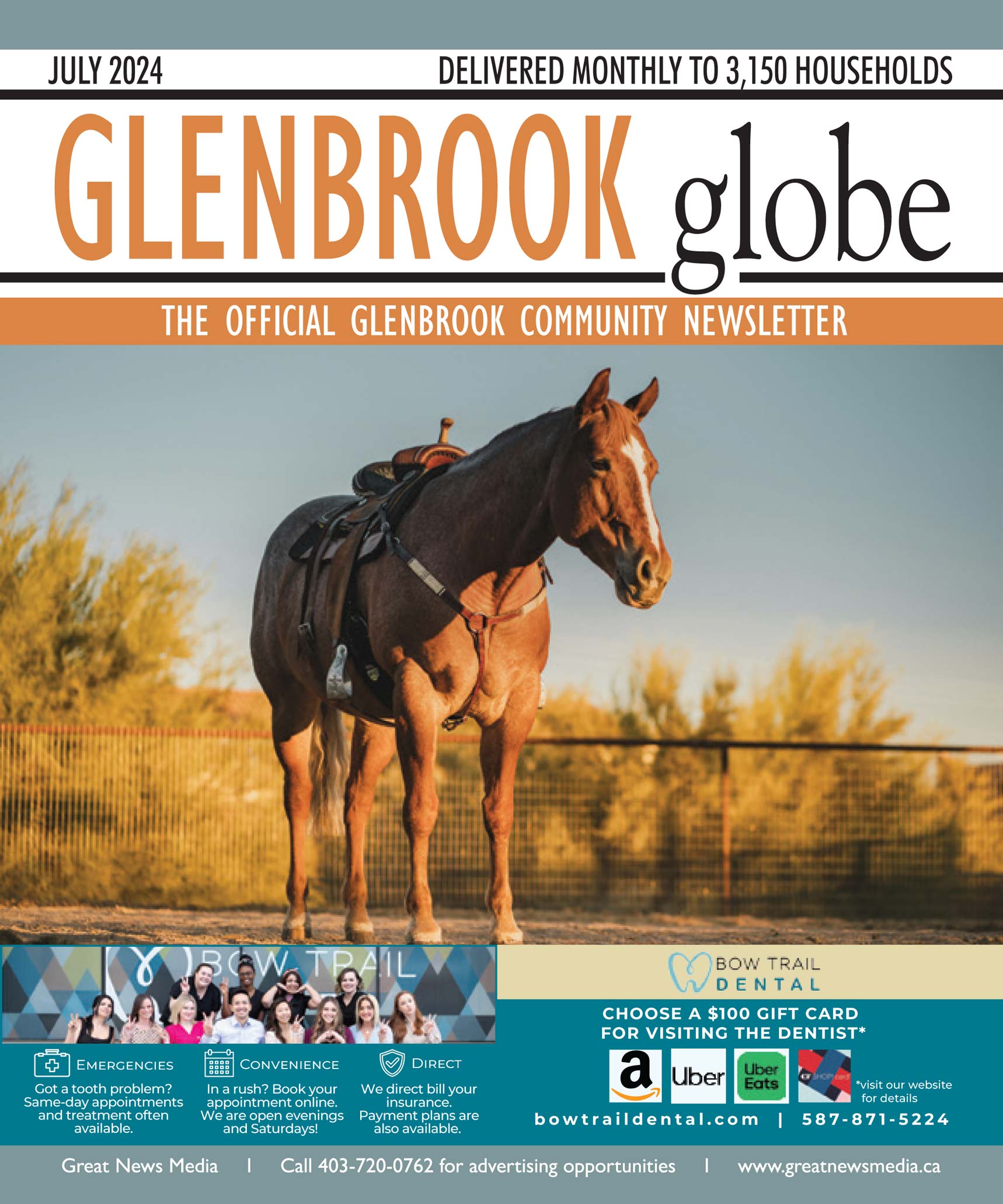 July  Glenbrook Globe