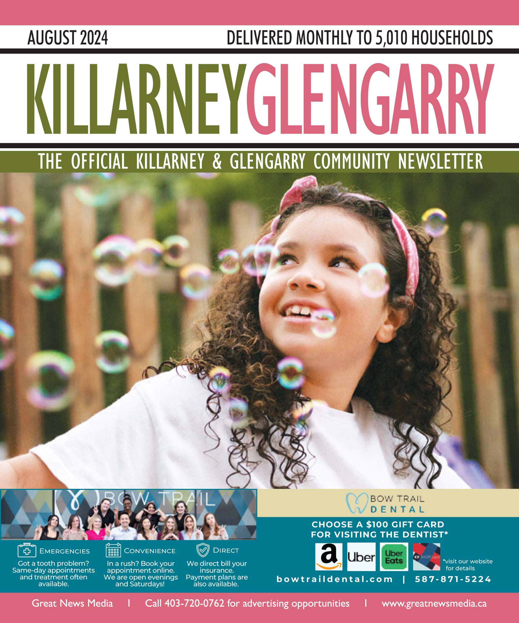 August  Killarney Glengarry