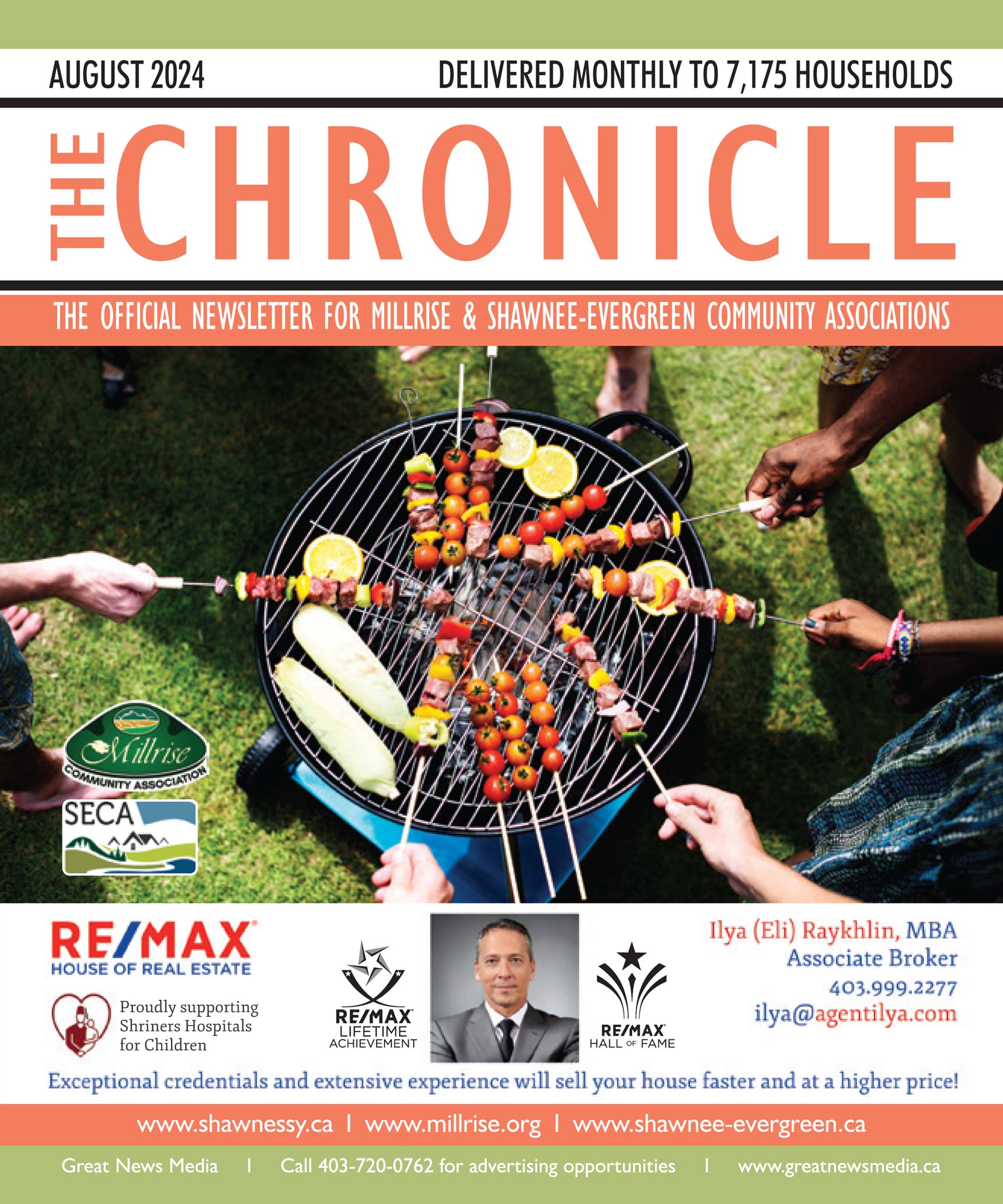 August  Chronicle (Millrise, Shawnessy, Shawnee Slopes)