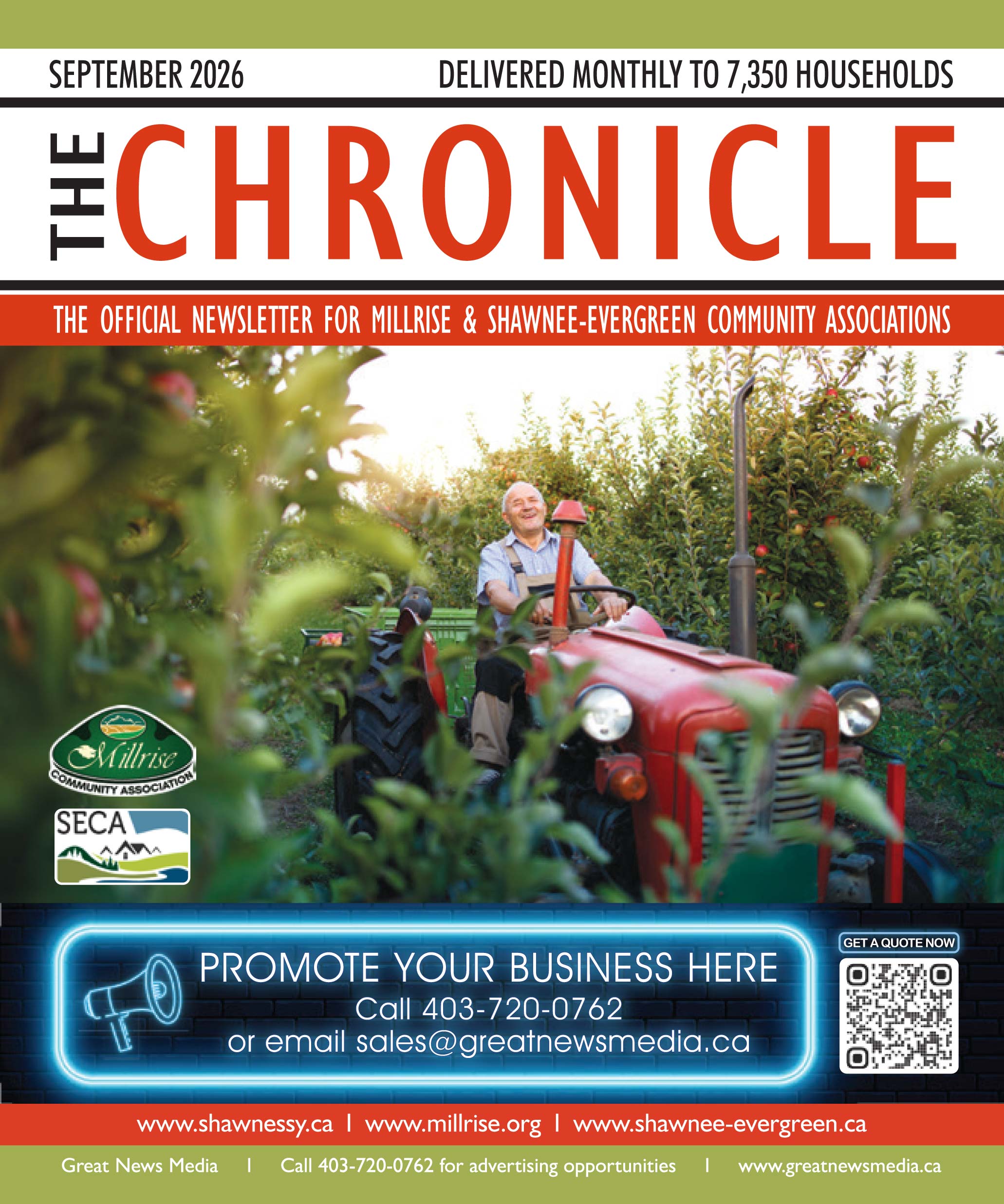 September Chronicle (Millrise, Shawnessy, Shawnee Slopes)