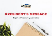 Presidents Message Edgemont