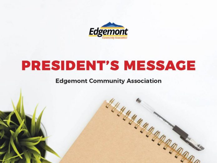 Presidents Message Edgemont