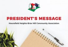 Presidents Message Hounsfield Heights Briar Hill