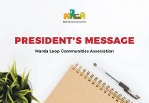 Presidents Message Marda Loop