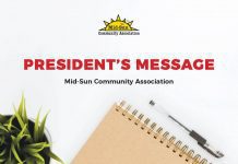 Presidents Message MidSun