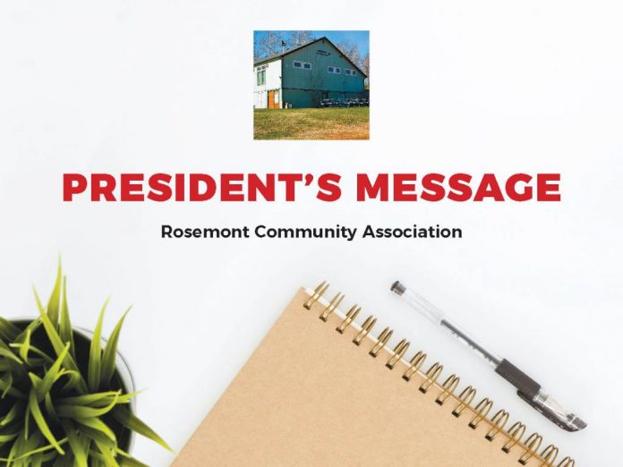 Presidents Message Rosemont