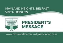 Crossroads’ November President’s Message Crossroads pm