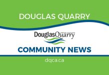Douglas Quarry Community Association November Update: It’s Ice Time!