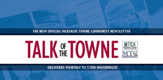 The December 2025 Talk of the Towne (McKenzie Towne) Community Newsletter Magazine Community Newsletter MckenzieTowne