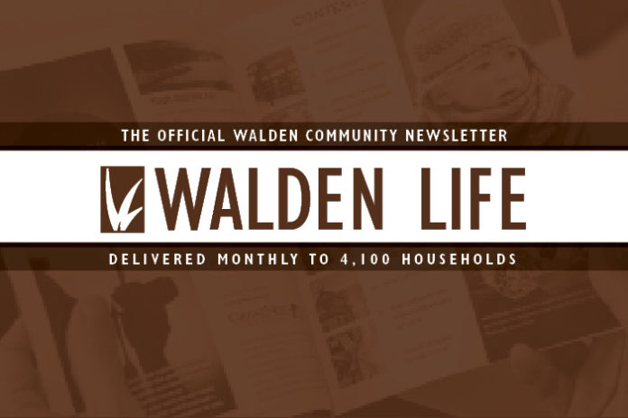 Community Newsletter Walden