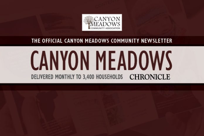 Community Newsletter CanyonMeadows