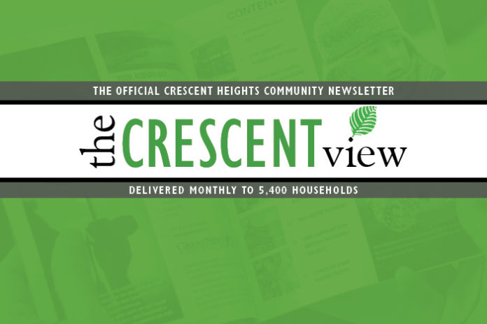 Community Newsletter Crescent Heights