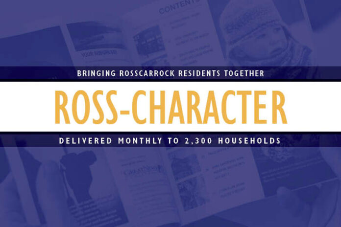 Community Newsletter RossCharacter
