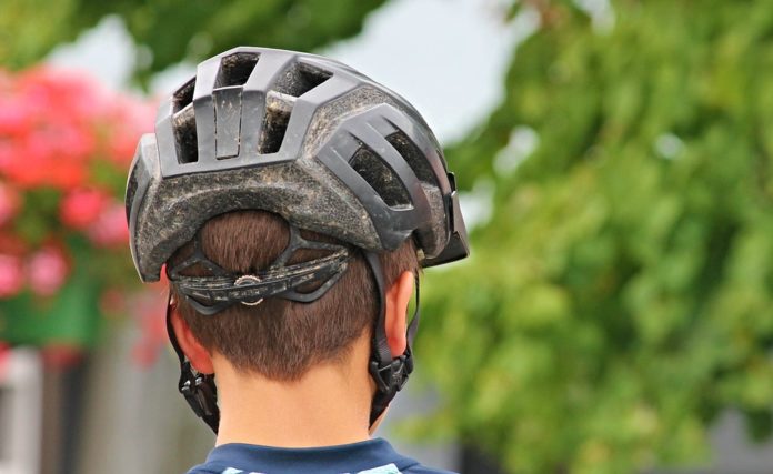 bicycle helmet  e