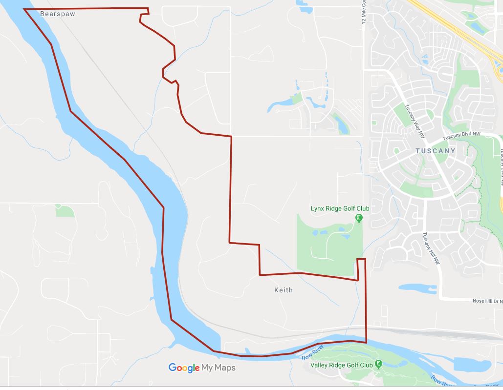 Google Map of Haskayne, Calgary, AB