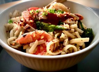 Recipe – Shrimp and Rice Noodle Stir Fry (2)