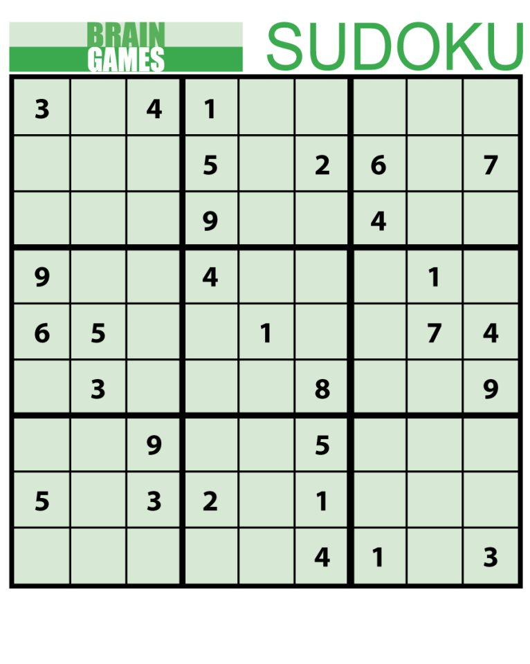 Play Daily Sudoku Puzzle Online, 1st February 2023 with Answers