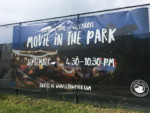 Elbow Park Calgary Community Movie in the Park Sign Banner